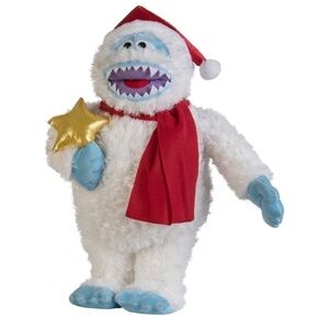 Bumble Rudolph Porch Greeter NEW 24.8” White Snow Monster Man Christmas Decor